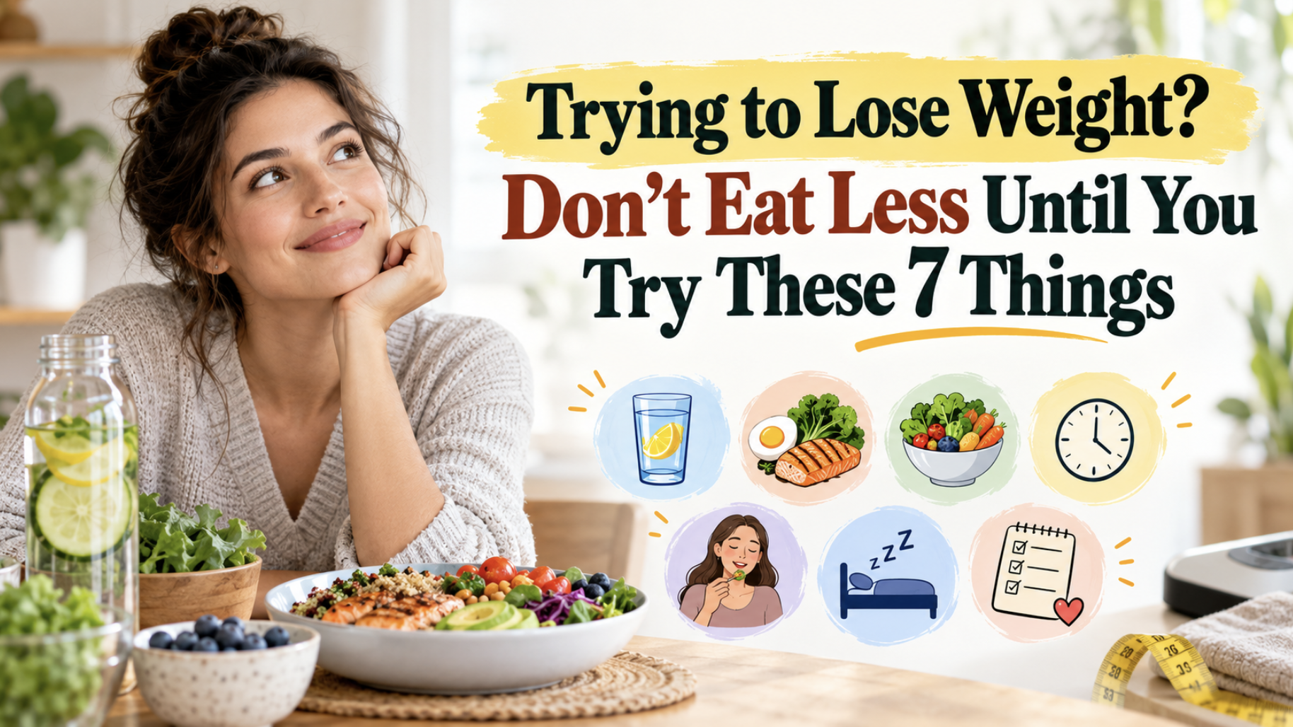 Discover 7 simple things worth trying before you start cutting portions.