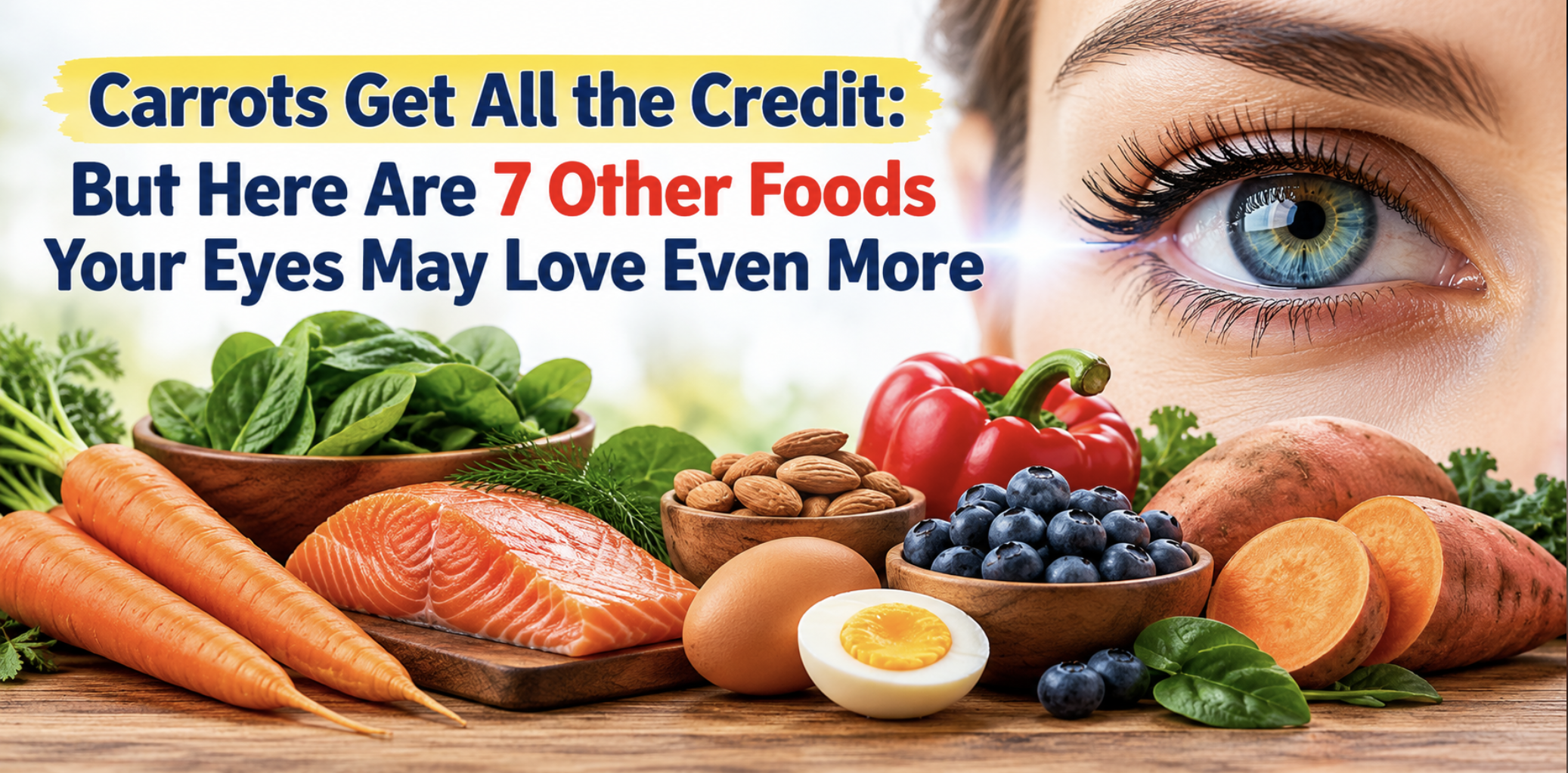 Carrots Get All the Credit: But Here Are 7 Other Foods Your Eyes May Love Even More